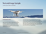 Unmanned Aerial Vehicle Flying in the Sky Presentation slide 14