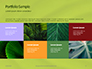 Fresh Green Leaf Texture Presentaiton slide 17