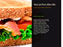 Flying in Motion Ingredients  for Tasty Sandwich Presentation slide 9