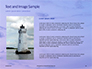 Lighthouse Silhouette Against Purple Sky Presentation slide 15