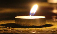 Candles Lit on Occasion of Diwali Festival Presentation Presentation Template