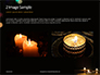 Candles Lit on Occasion of Diwali Festival Presentation slide 11