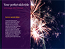Traditional Diya Against Diwali Fireworks Background Presentation slide 9