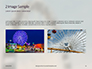 Ferris Wheel with Blue Sky Presentation slide 11