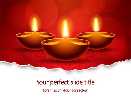 Elegant Happy Diwali Background Presentation Presentation Template, Master Slide