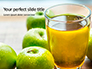 Fresh Organic Green Apple Juice Presentation slide 1