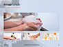 A Woman Washing Hands with Soap Presentation slide 13