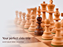 Chess Pawns on Chessboard Presentation slide 1