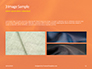 Orange Silk Fabric with Soft Folds Presentation slide 12