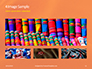 Orange Silk Fabric with Soft Folds Presentation slide 13