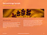 Orange Silk Fabric with Soft Folds Presentation slide 14