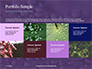 Water Drops on Purple Leaf Presentation slide 17