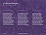 Water Drops on Purple Leaf Presentation slide 6