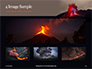 Close up Volcano Eruption Presentation slide 13