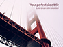 The Golden Gate Bridge From Below Presentation slide 1
