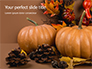 Still Life Harvest with Pumpkins and Gourds for Thanksgiving Presentation slide 1