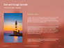 Sunset View of the Ploumanac'h Lighthouse Presentation slide 15