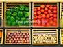 Assorted Vegetables on Brown Wooden Crates Presentation slide 1