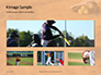 Softball Bat Helmet and Glove on Base Presentation slide 13