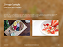 Bowl of Homemade Granola with Yogurt and Fresh Berries Presentation slide 11