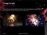 Colorful Fireworks Over the Night Sky Presentation slide 11