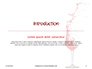 Splash of Red Wine in a Crystal Glass on White Background Presentation slide 3
