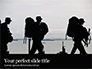 Marines Soldiers Silhouettes Presentation slide 1