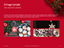 Christmas and New Year Red Background Presentation slide 12