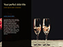 Two Glasses of Sparkling Wine Presentation slide 9