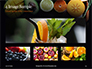 Slices of Fruits and Vegetables Presentation slide 13