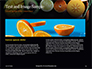 Slices of Fruits and Vegetables Presentation slide 14