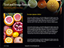 Slices of Fruits and Vegetables Presentation slide 15
