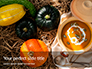 Vegetarian Autumn Pumpkin Cream Soup Presentation slide 1