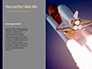 Space Shuttle Lifting Off Presentation slide 9