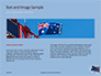 Australian Flag Waving on the Wind Presentation slide 14