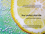 Close-up of Citrus in Water Presentation slide 1