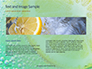 Close-up of Citrus in Water Presentation slide 14
