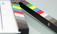 Film Making Clapperboard Closeup Presentation Presentation Template