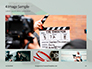 Film Making Clapperboard Closeup Presentation slide 13