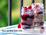 Overnight Oats with Raspberries in Jars Presentation slide 1