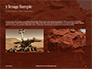 Red Martian Landscape Presentation slide 11