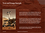 Red Martian Landscape Presentation slide 15