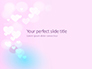 Background with Minimalistic Pastel Pattern Valentine's Day Theme Presentation slide 1