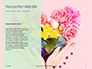 Background with Minimalistic Pastel Pattern Valentine's Day Theme Presentation slide 9
