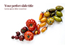 Variety of Ripe Fresh Organic Gardening Tomatoes Presentation slide 1