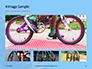 Closeup Mountain Bike Wheel Presentation slide 13