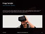Man Wearing Grey Shirt Using Virtual Reality Headset Presentation slide 10