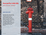 A Deep Red Fire Hydrant in Front of a Wall Presentation slide 9