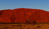 Uluru Ayers Rock by Sunset Presentation Presentation Template