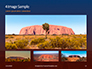 Uluru Ayers Rock by Sunset Presentation slide 13